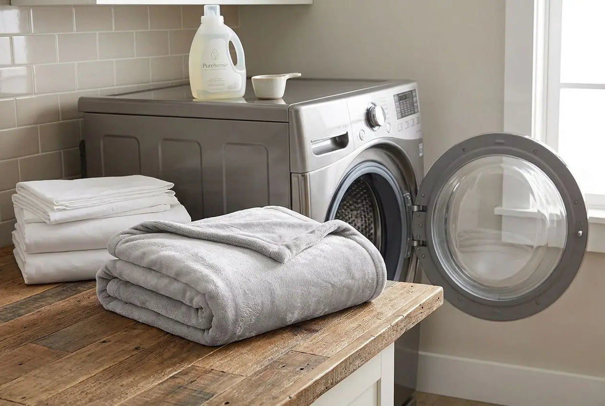 Laver des draps en lin neuf : guide d'entretien du linge