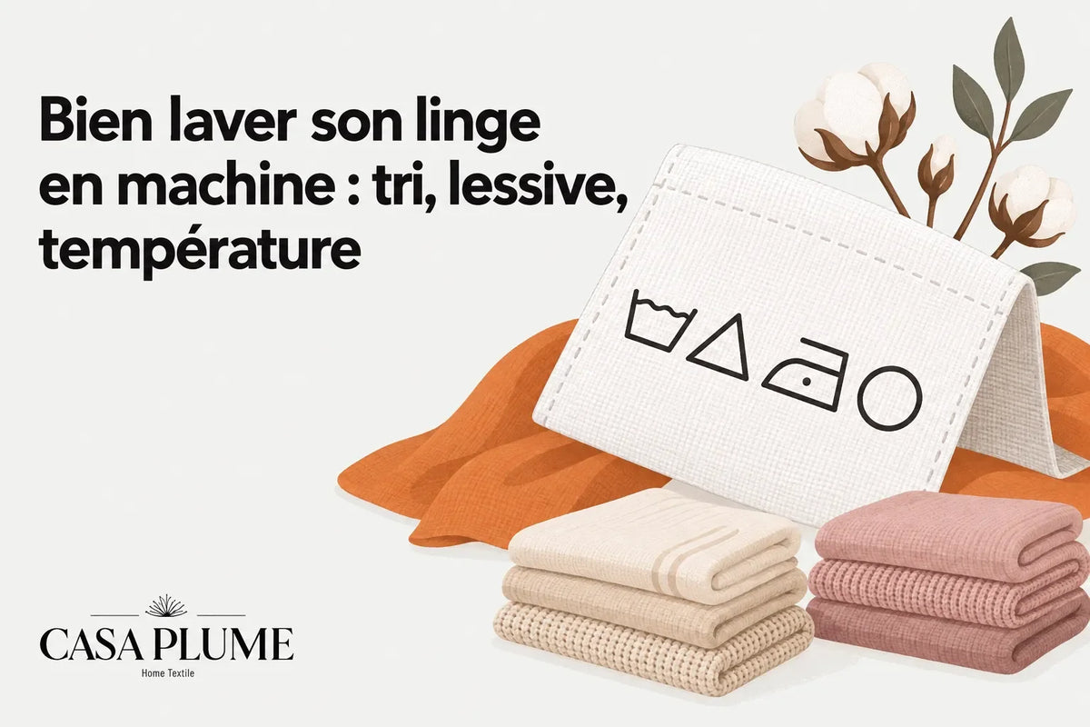 Bien laver son linge en machine : tri, lessive, température