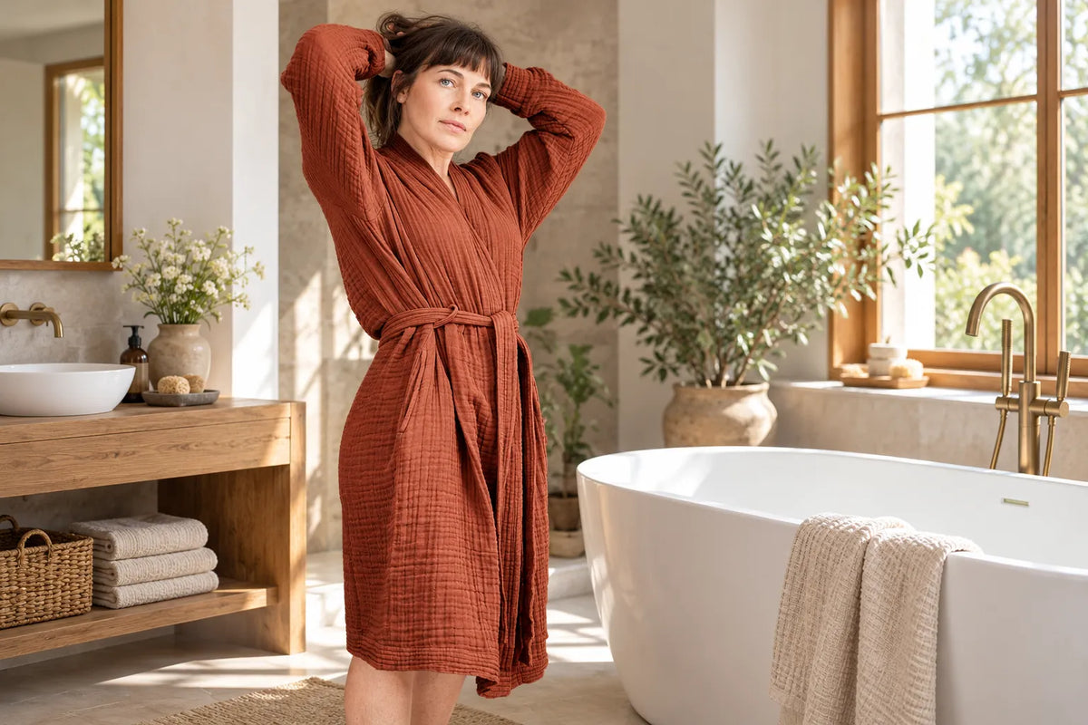 Peignoir de Bain femme de luxe : bien le choisir