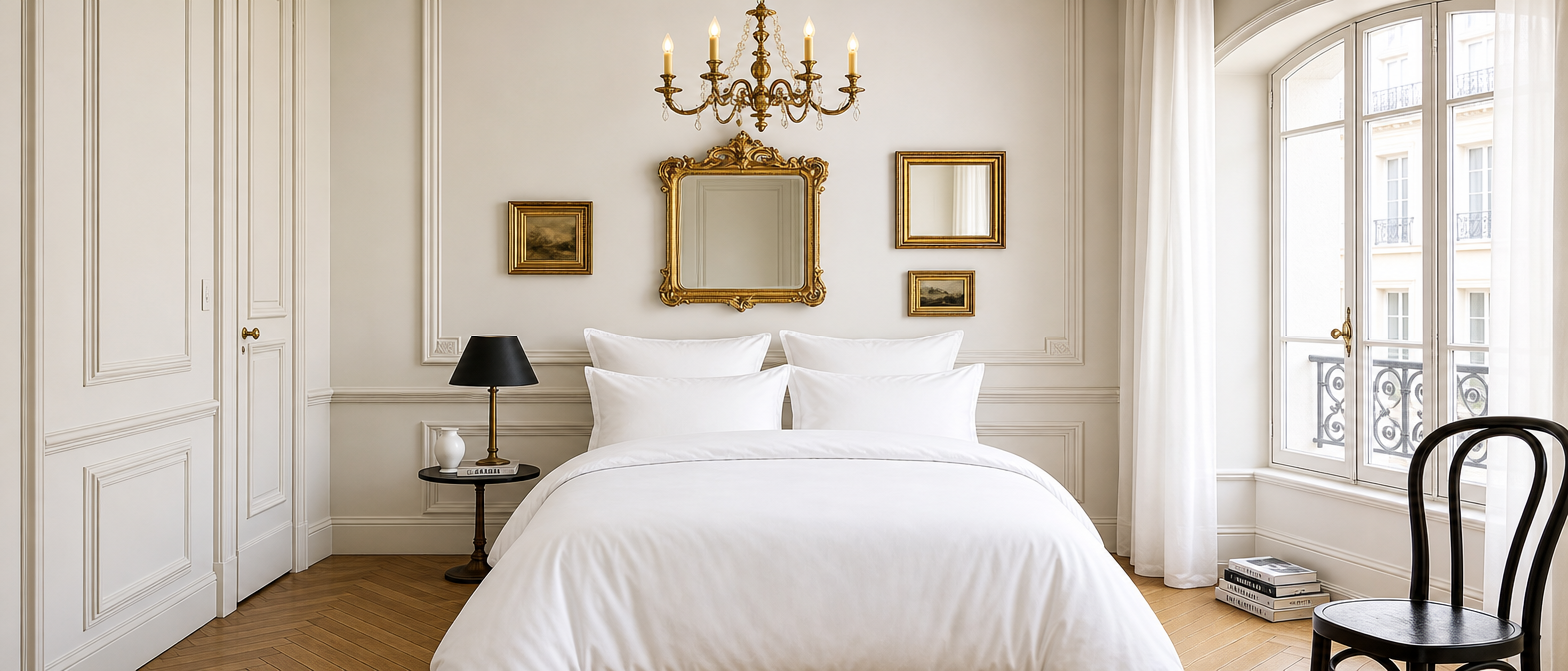Linge de Lit Satin de Coton Casa Plume