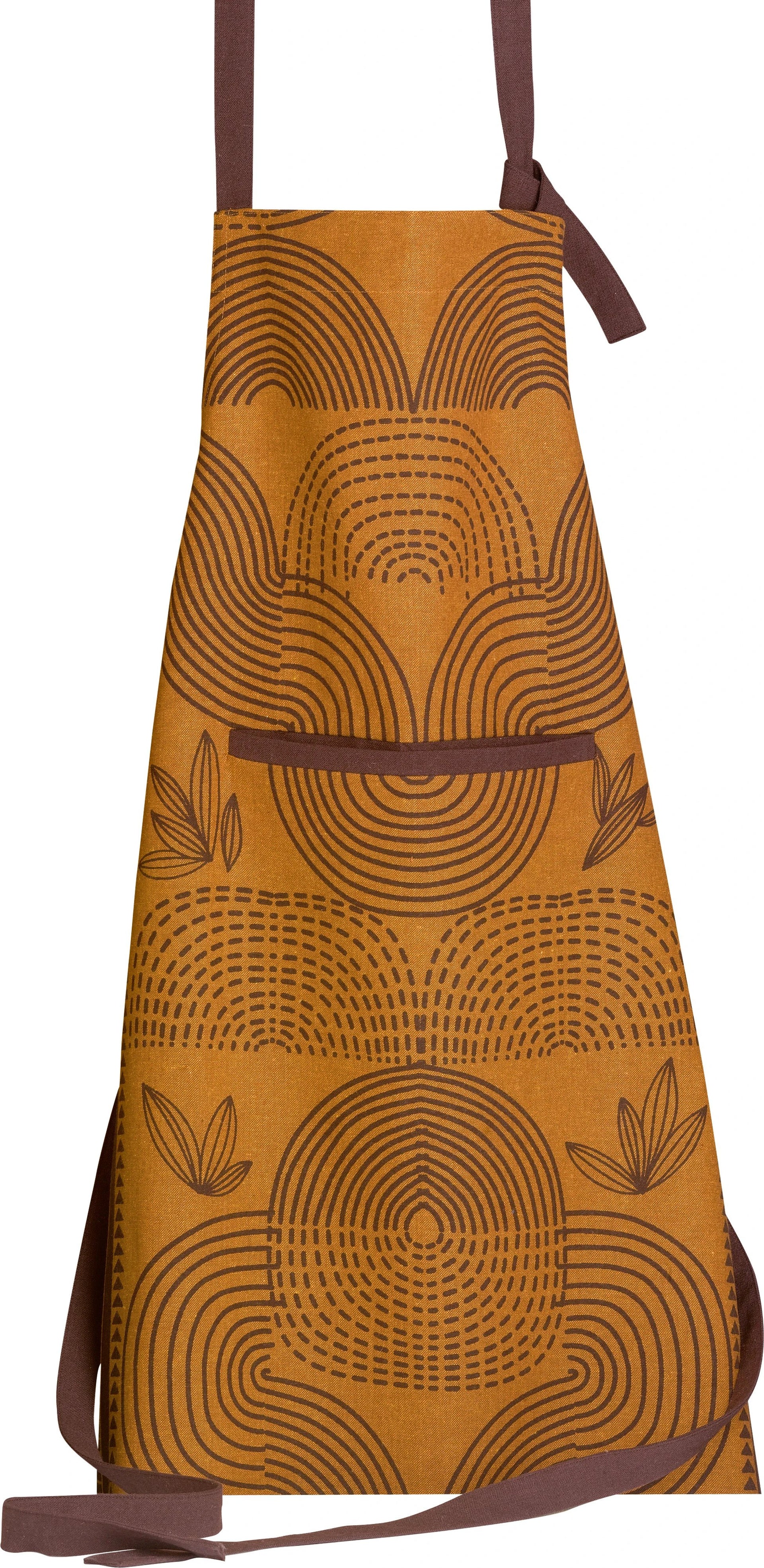 Tablier de cuisine recyclé Etna Ambre 72 x 85 by Winkler