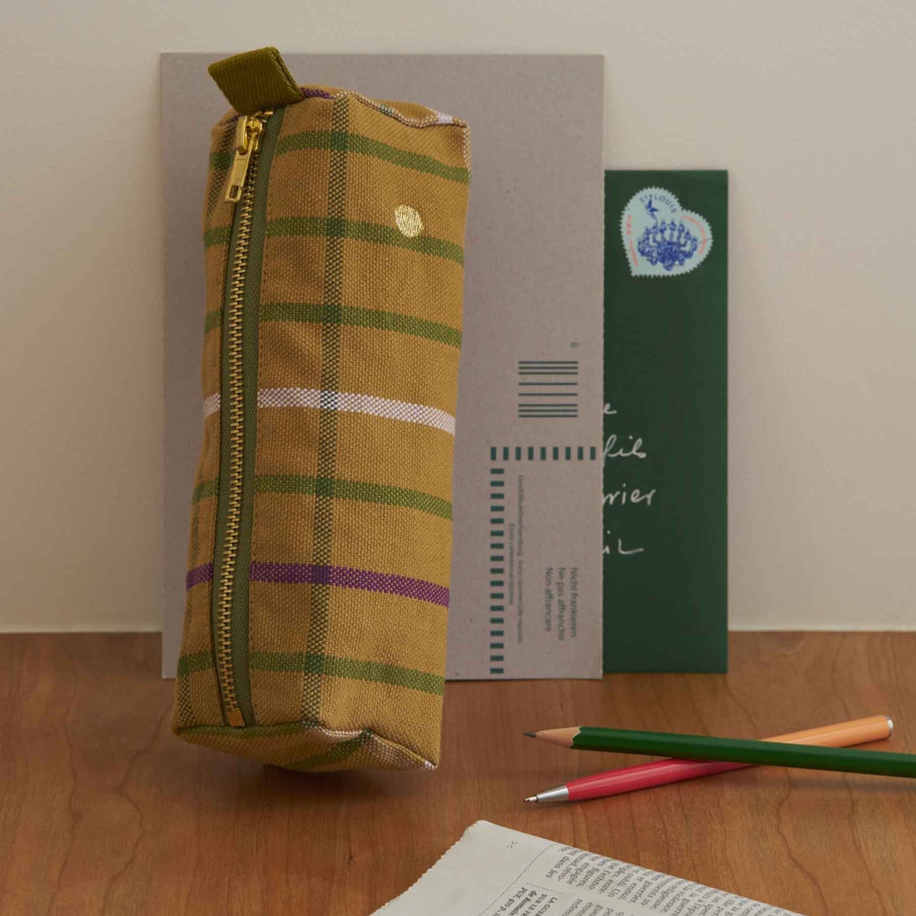 Trousse de bureau Scotty Marron La Cerise sur le Gâteau