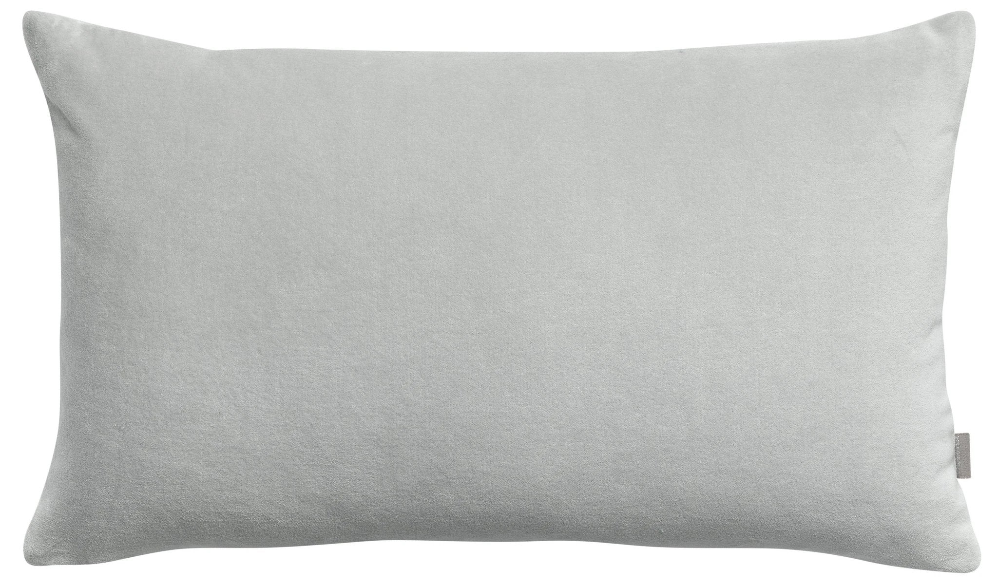 Vivaraise Coussin décoratif en velours Gris Foncé by Vivaraise