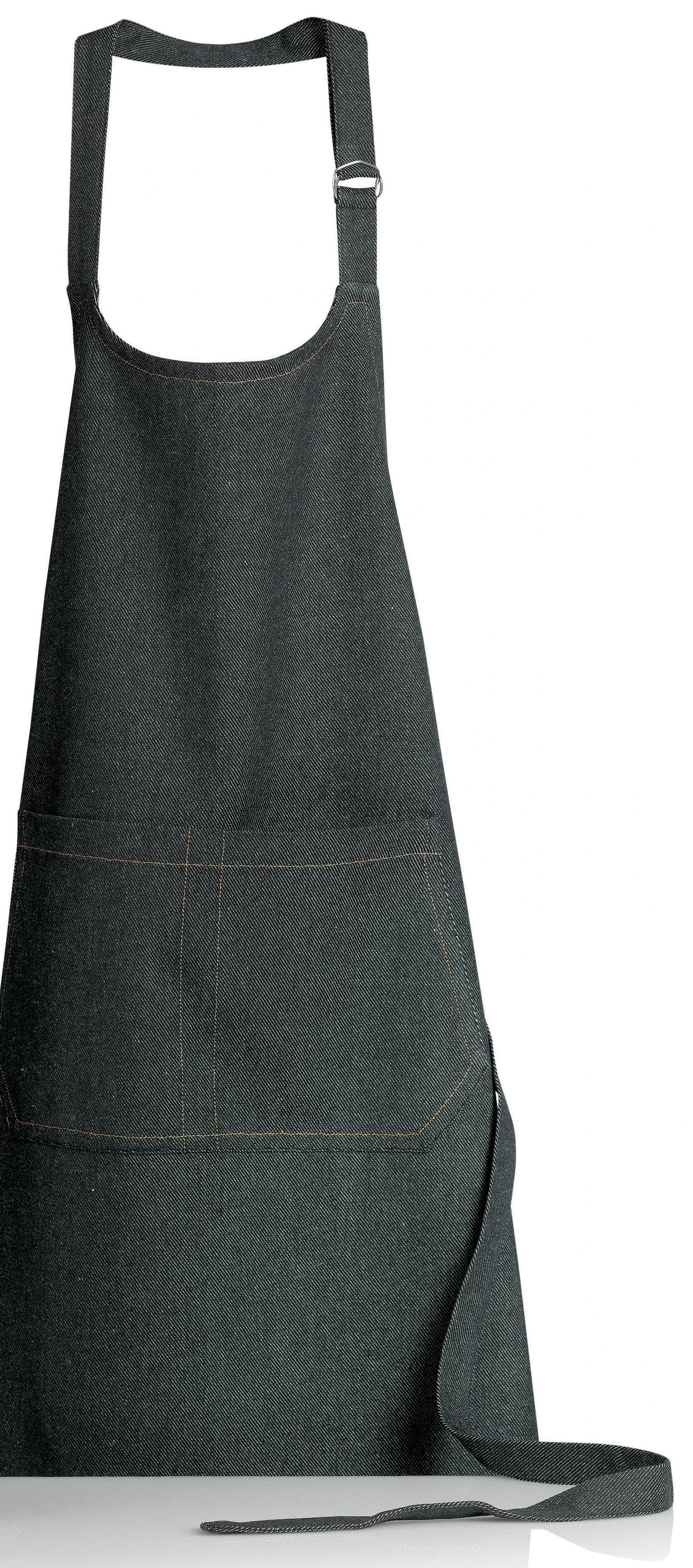 Tablier de cuisine Davis Noir Recyclé 85 x 70 by Winkler
