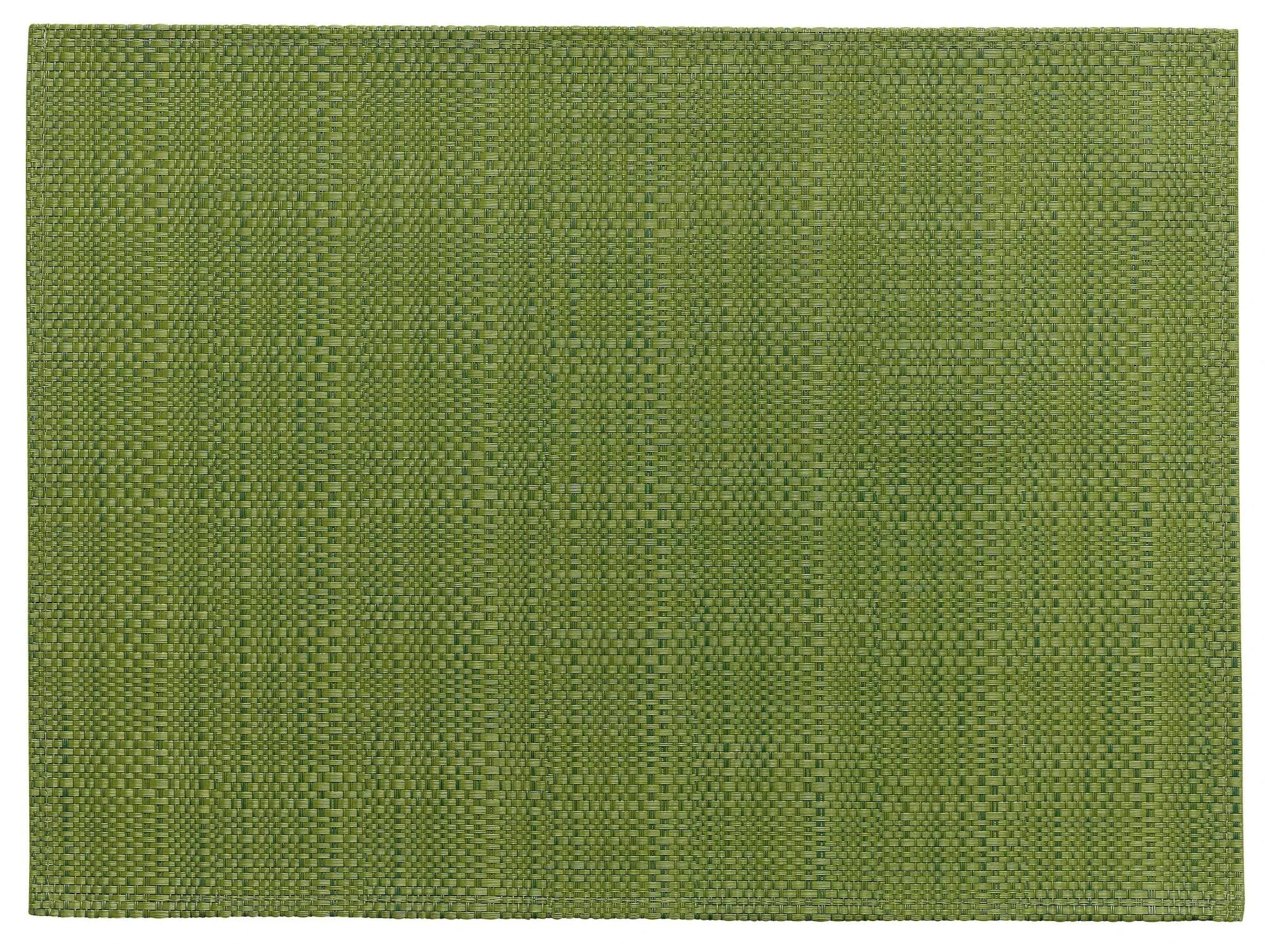 Set de table PVC tissé vert Winkler durable et facile à nettoyer