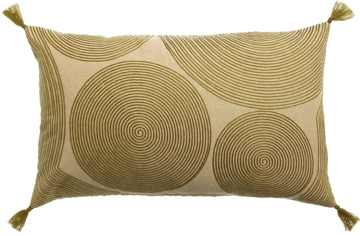 Coussin brodé Tito Naturel by Vivaraise
