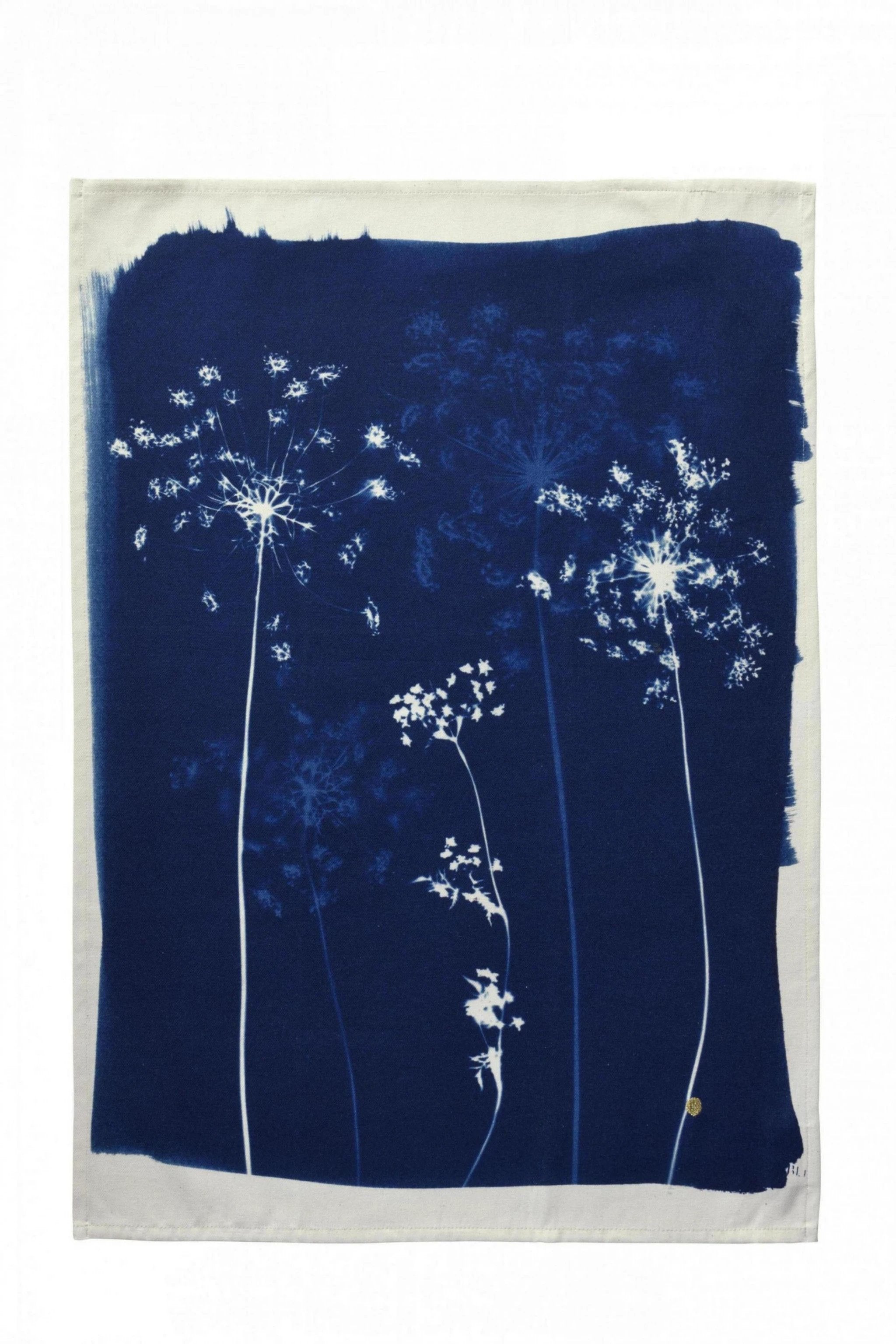 Torchon Fleurs de carotte Bleu by La Cerise sur le Gâteau