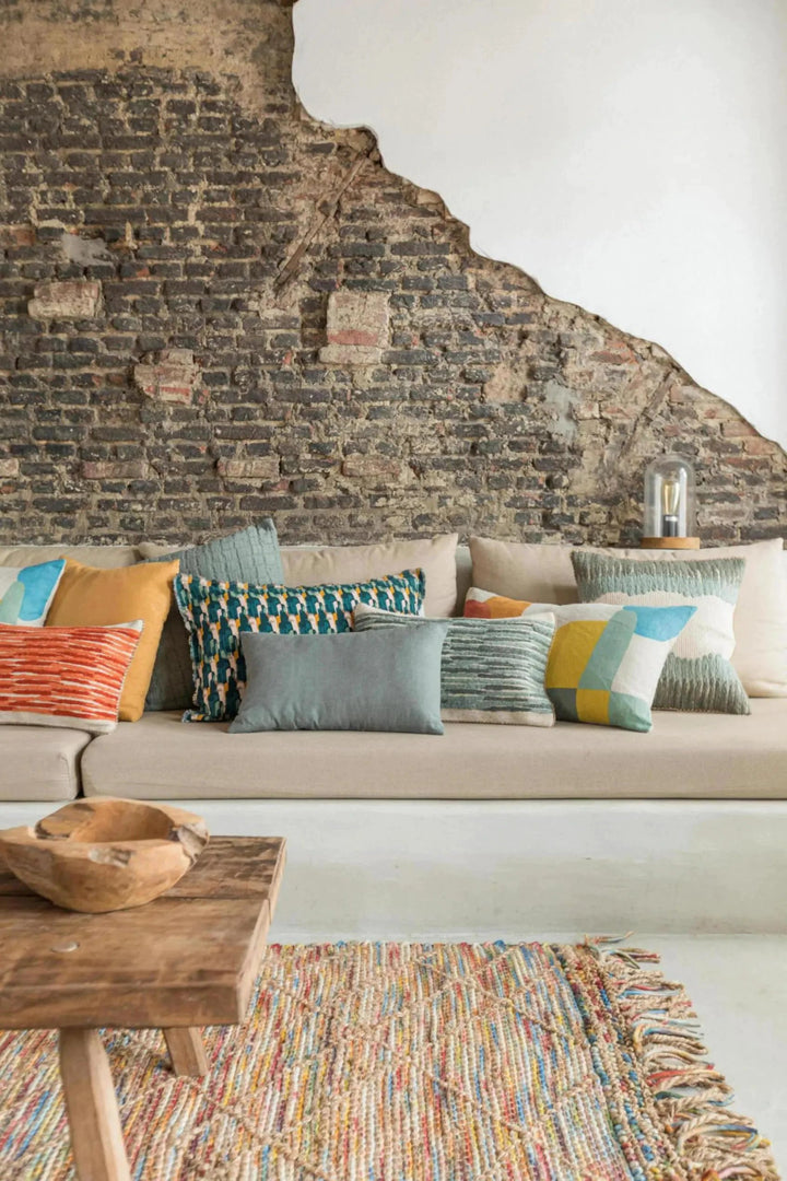 Coussin uni Zeff by Vivaraise