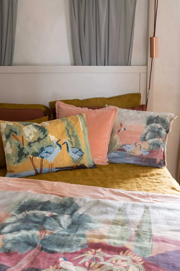 Coussin uni Fara by Vivaraise