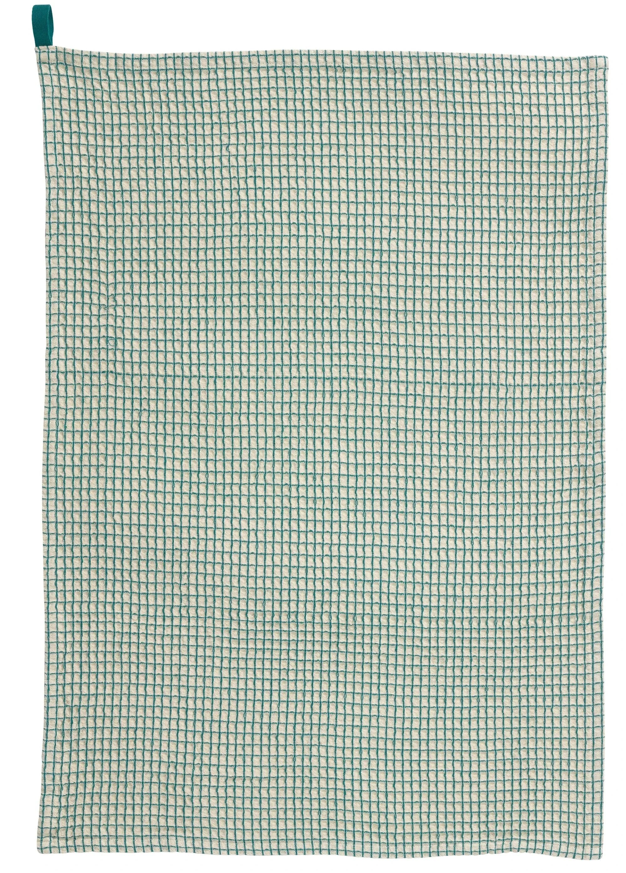 Torchon nid d'abeilles bicolore Mumba by Winkler