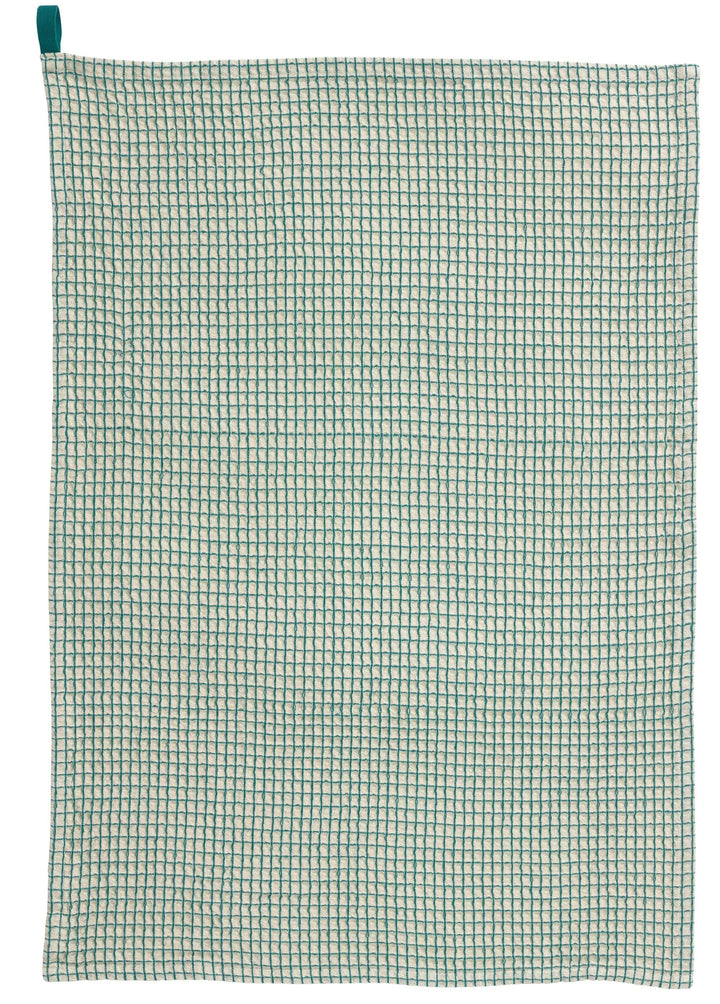 Torchon nid d'abeilles bicolore Mumba by Winkler