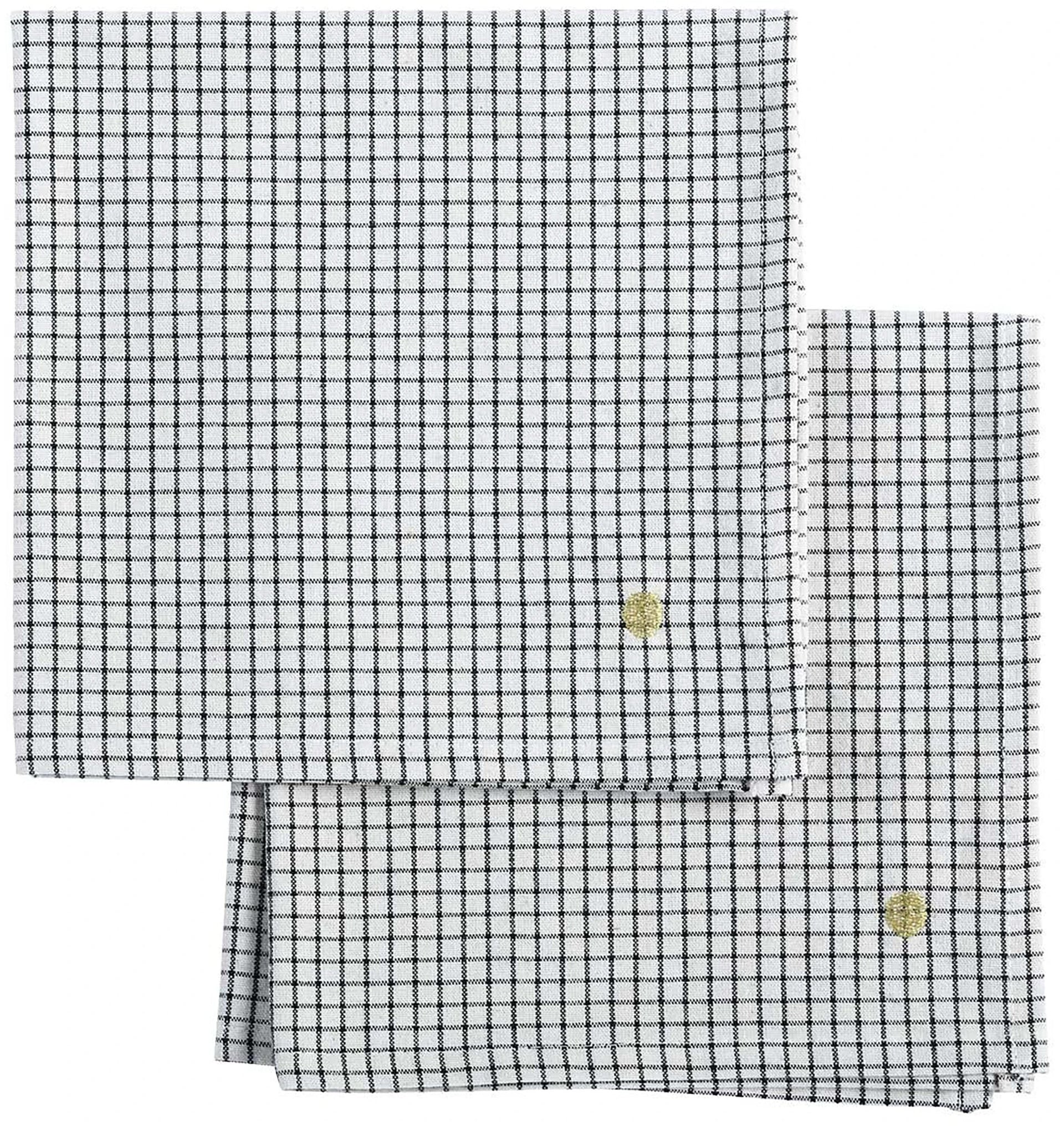 Lot de 2 serviettes de table Gustave Caviar by La Cerise sur le Gâteau