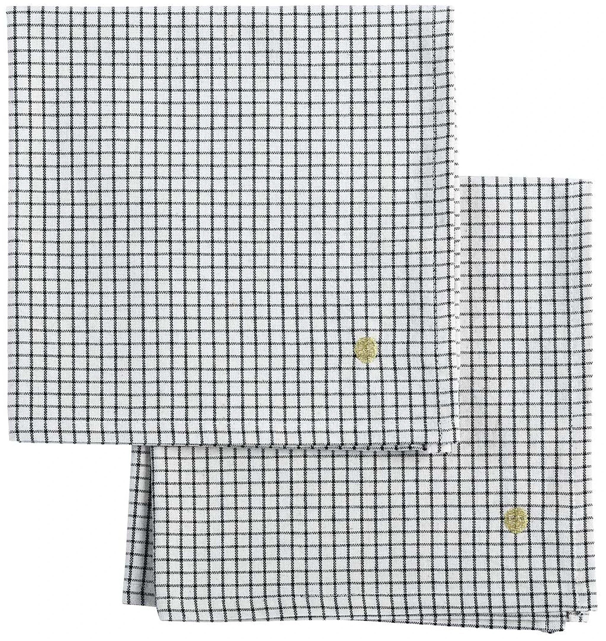Lot de 2 serviettes de table Gustave Caviar by La Cerise sur le Gâteau