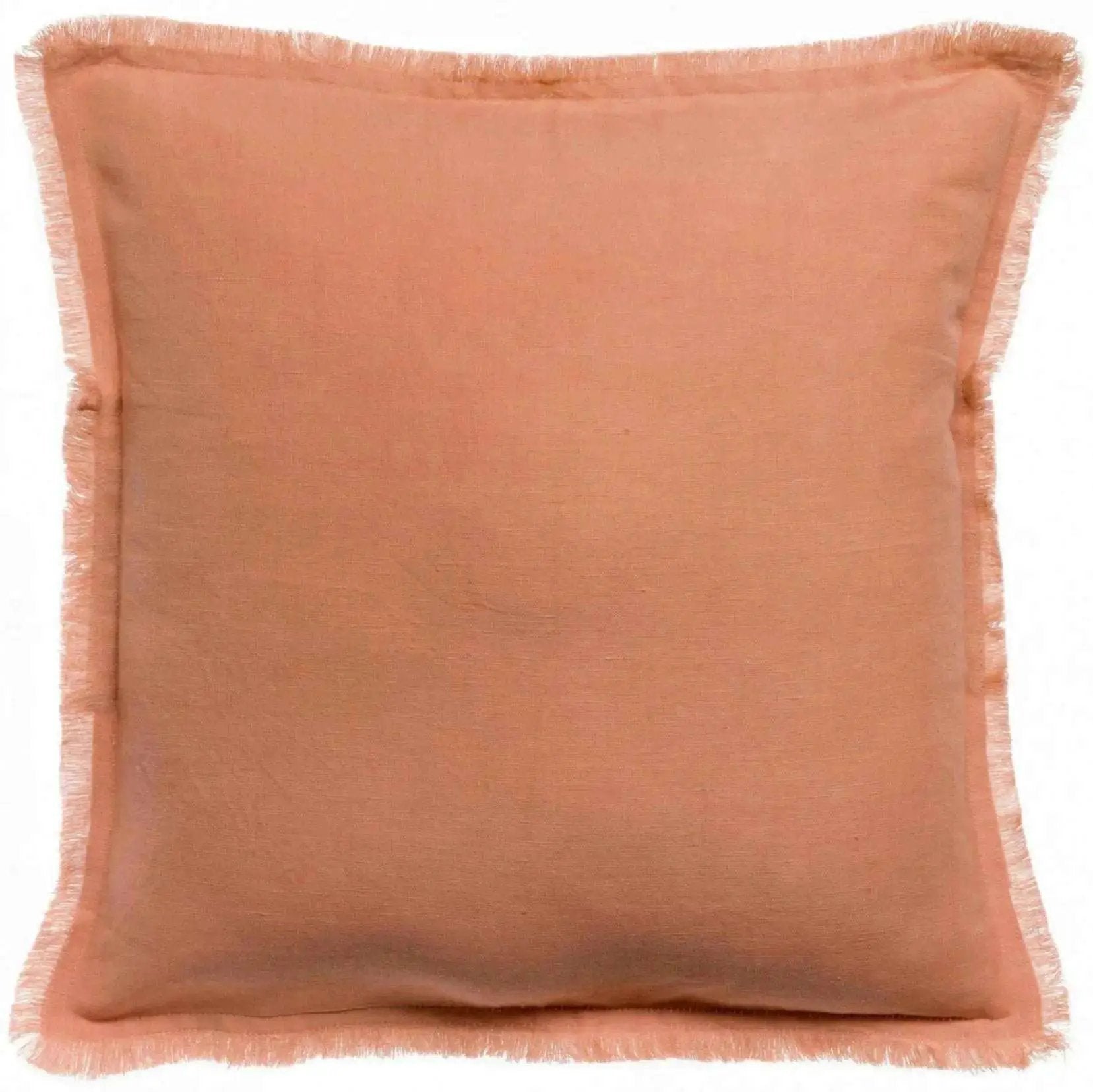 Coussin uni Laly Cèdre by Vivaraise
