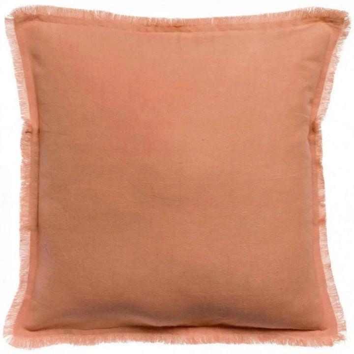 Coussin uni Laly Cèdre by Vivaraise