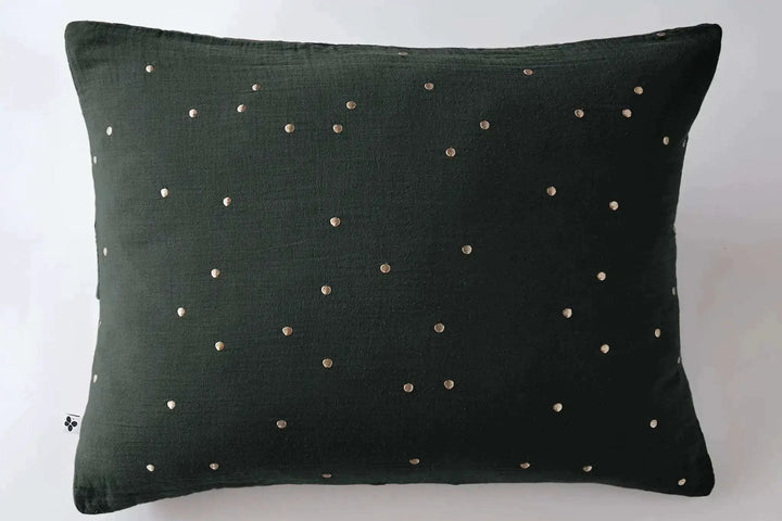 Taie d'oreiller Gaze de coton GAÏA CHIC Sapin by L'effet papillon