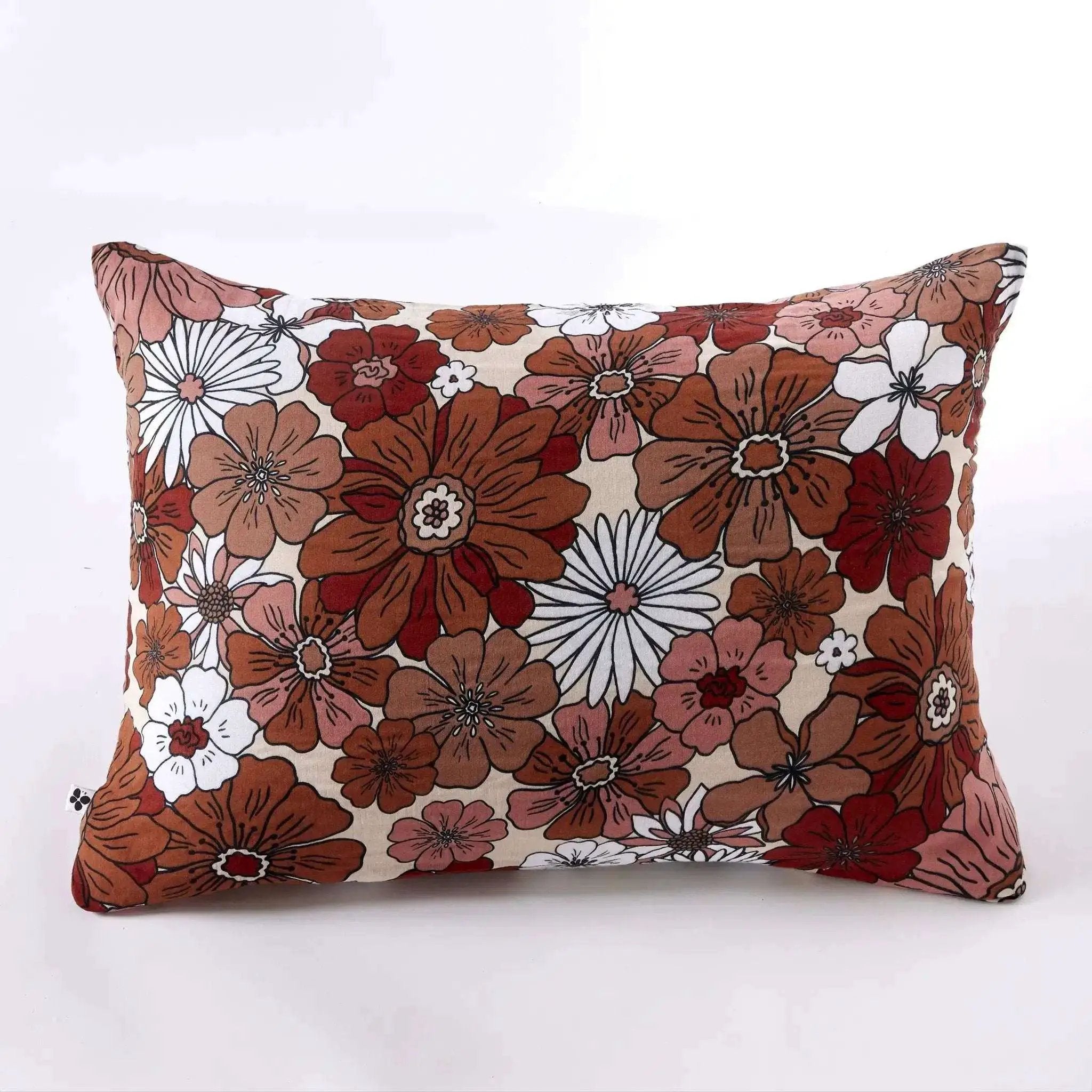 Taie d'oreiller60 x 60 cm Gaze de coton imprimée ANNA by L'effet papillon