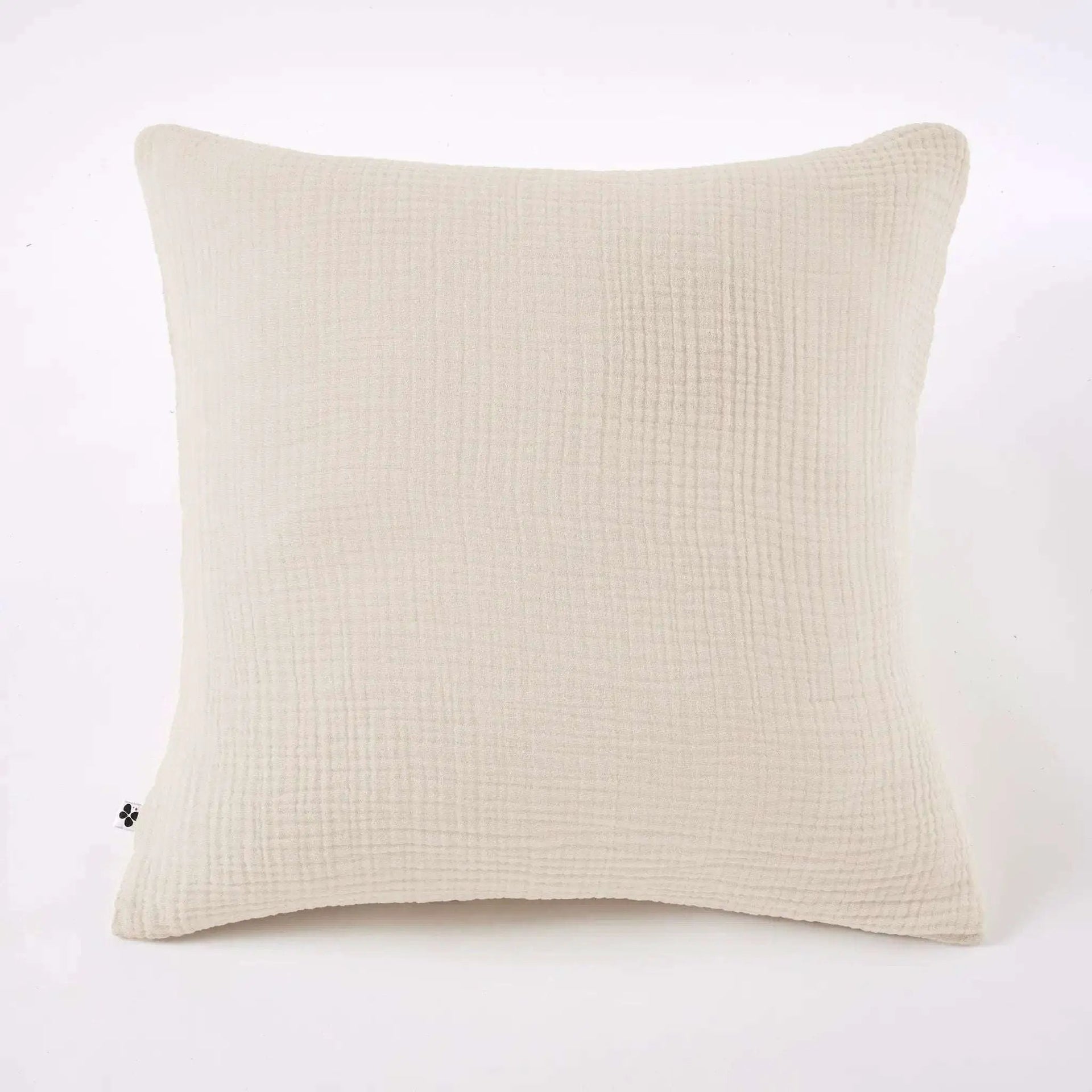Taie d'oreiller Gaze de coton unie INA Pampa by L'effet papillon