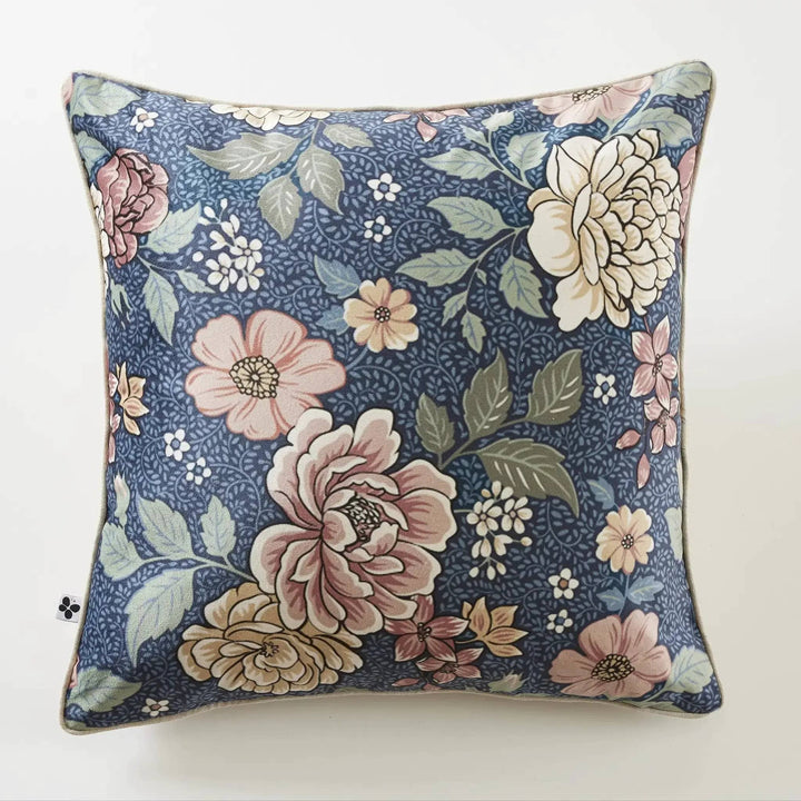 Coussin déhoussable Velours imprimé AUGUSTINE by L'effet papillon
