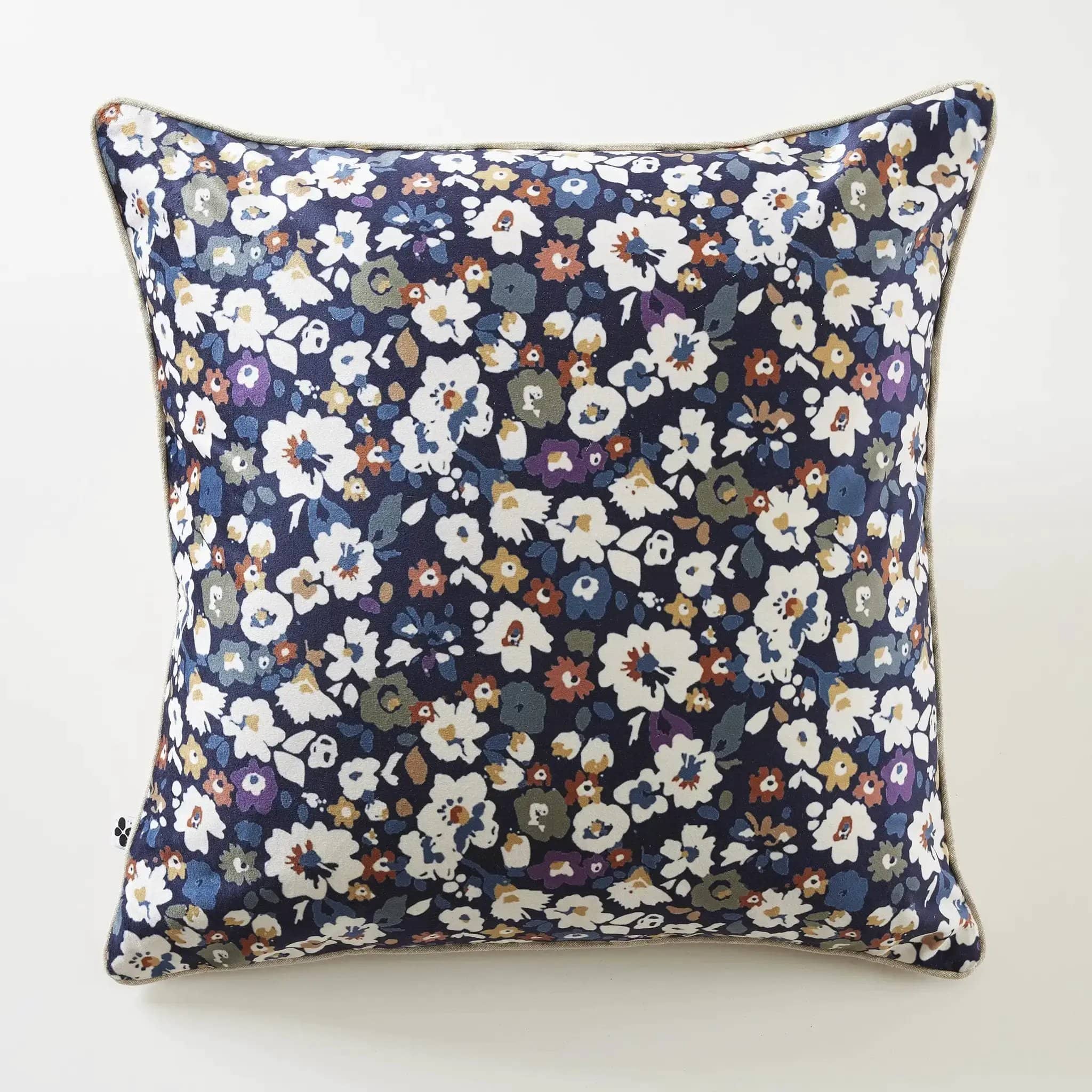 Coussin déhoussable 40 x 60 cm Velours imprimé COLINE by L'effet papillon