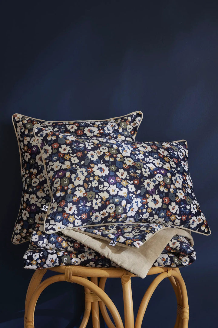 Coussin déhoussable 40 x 60 cm Velours imprimé COLINE by L'effet papillon