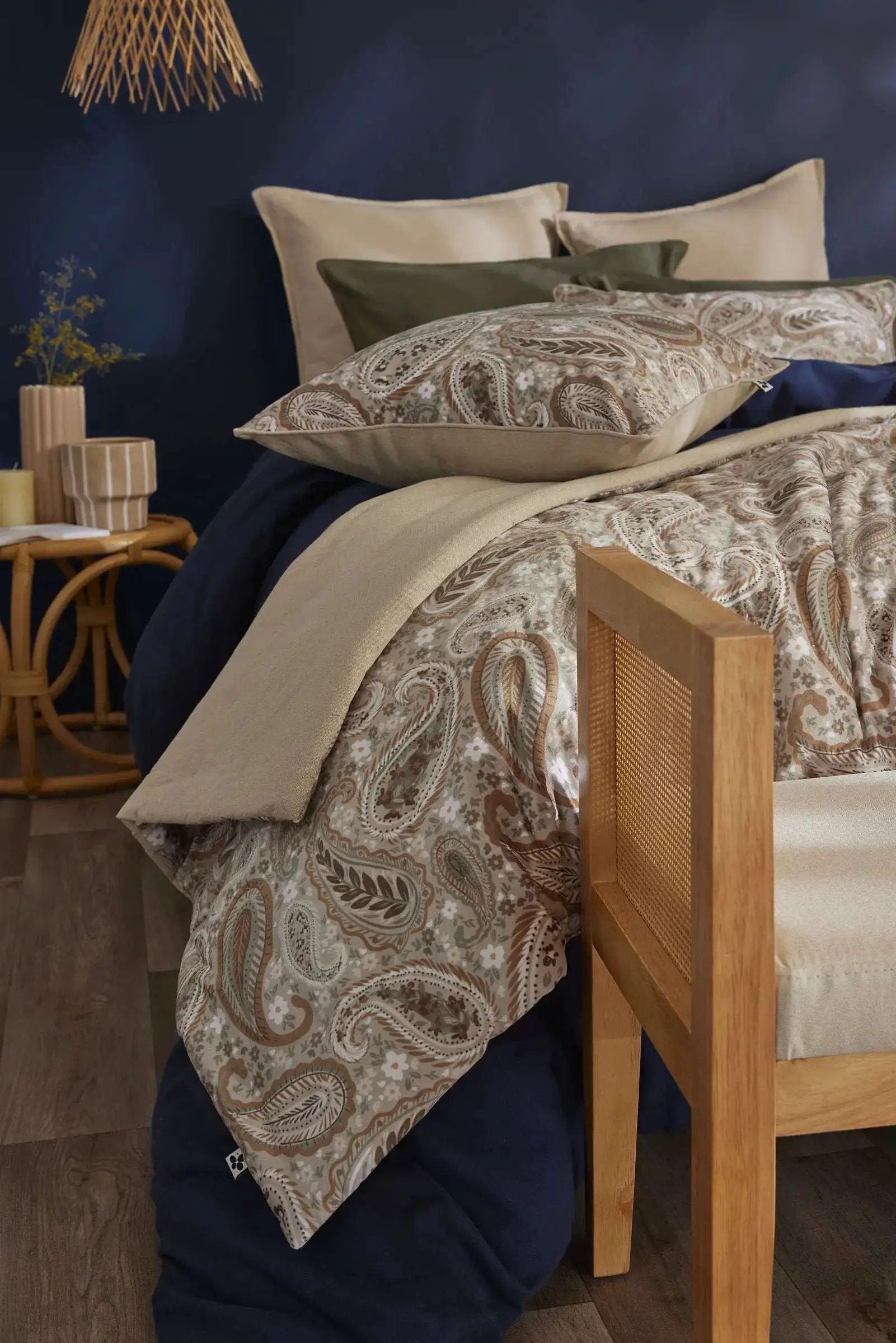 Bout de lit 90 x 220 cm Velours imprimé VALENTINE by L'effet papillon
