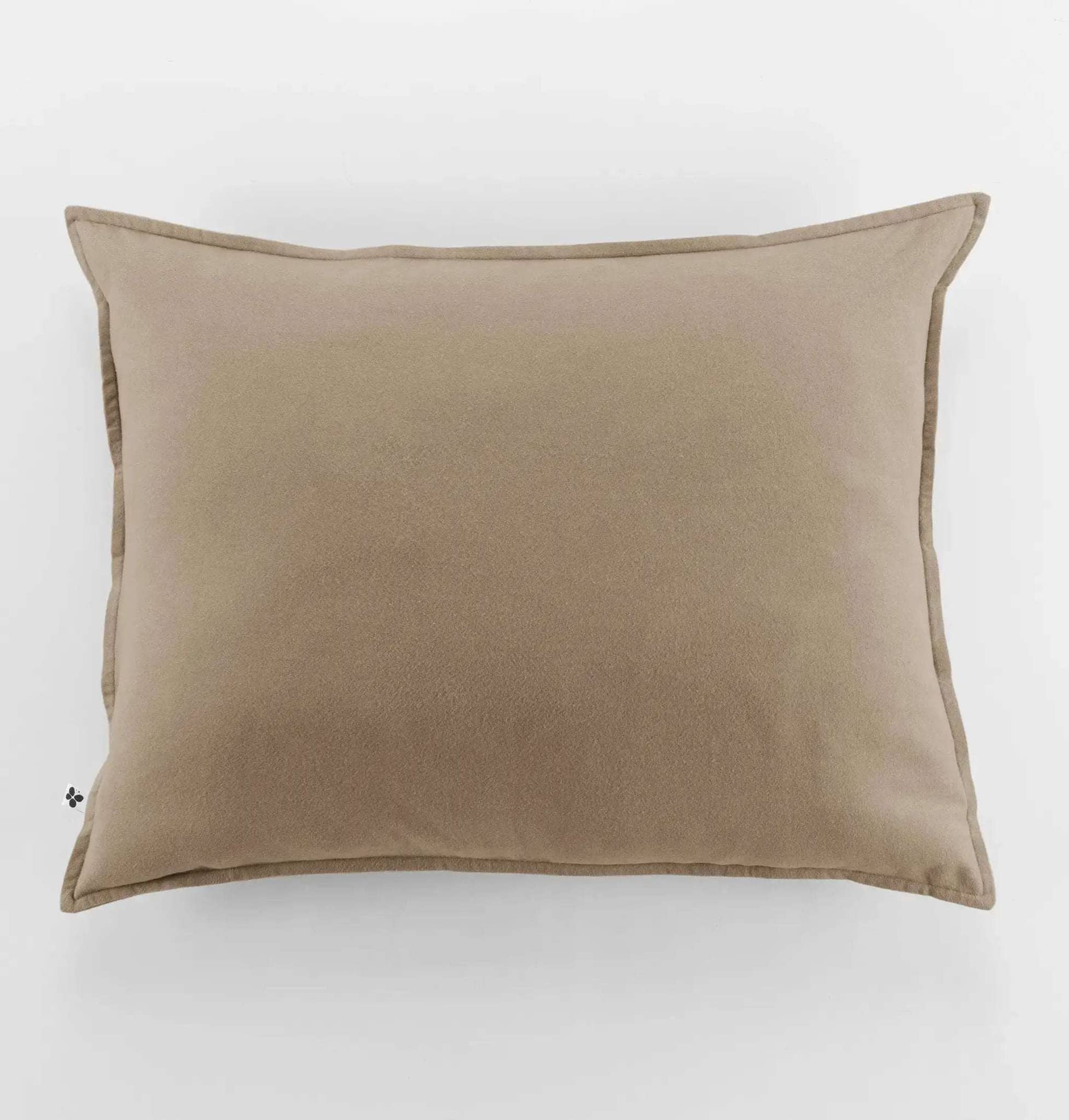 Taie d'oreiller Flanelle unie CANDICE Ficelle by L'effet papillon