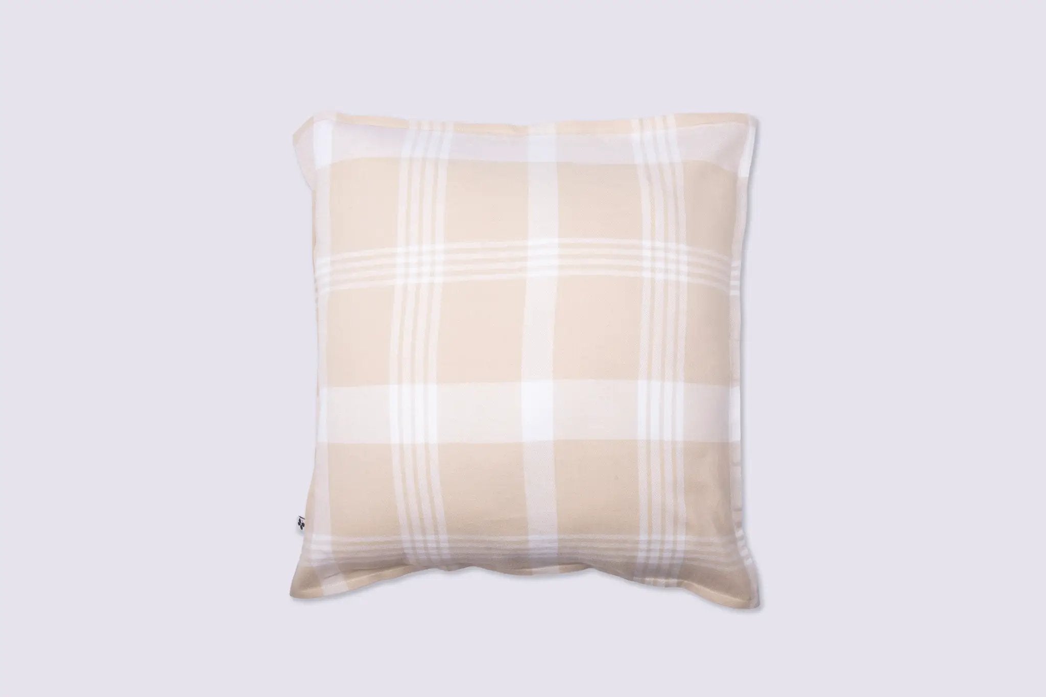 Taie d'oreiller 63 x 63 cm Flanelle tissée teinte HECTOR by L'effet papillon