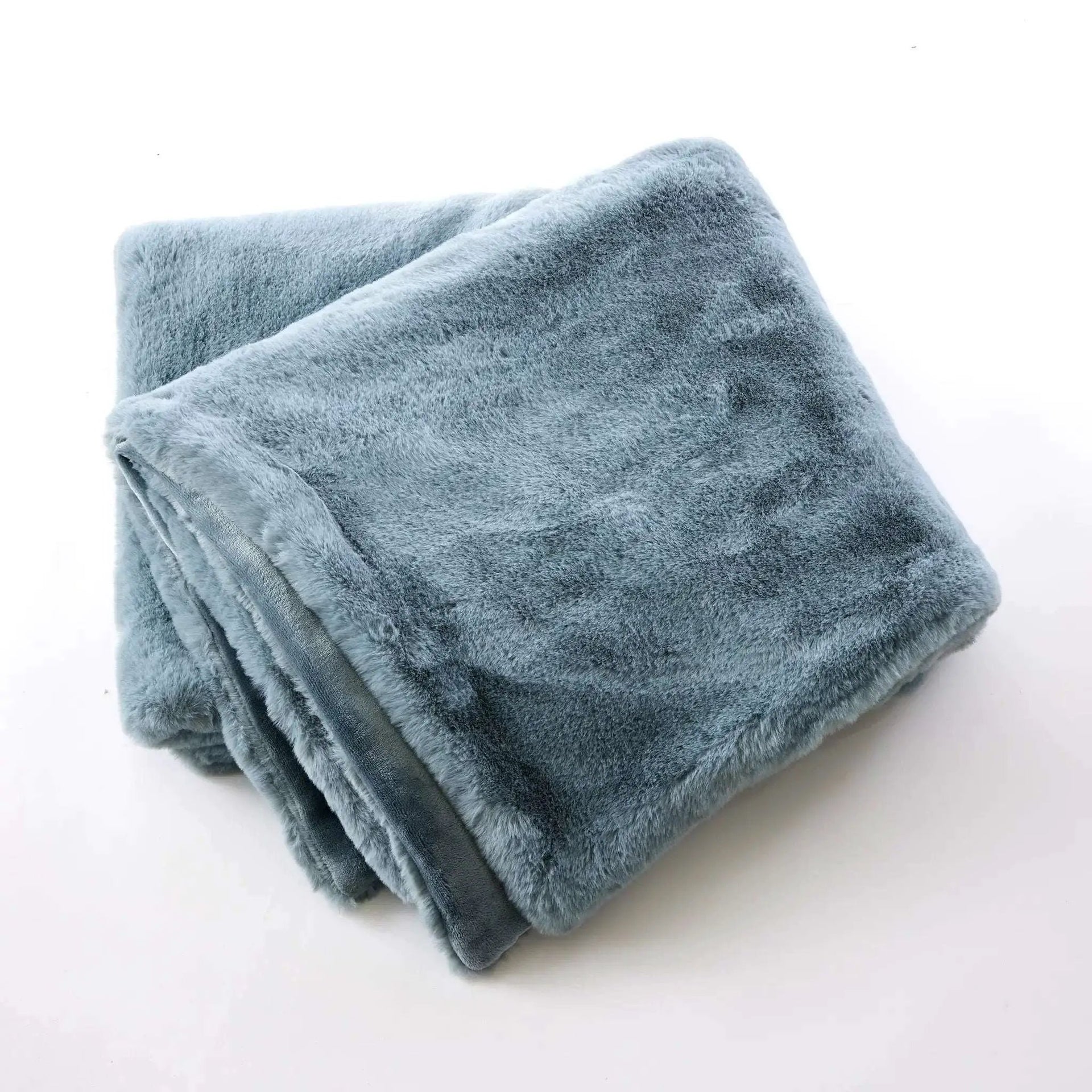 Bout de lit 90 x 220 cm Polyester SVEN Bleu arctique by L'effet papillon