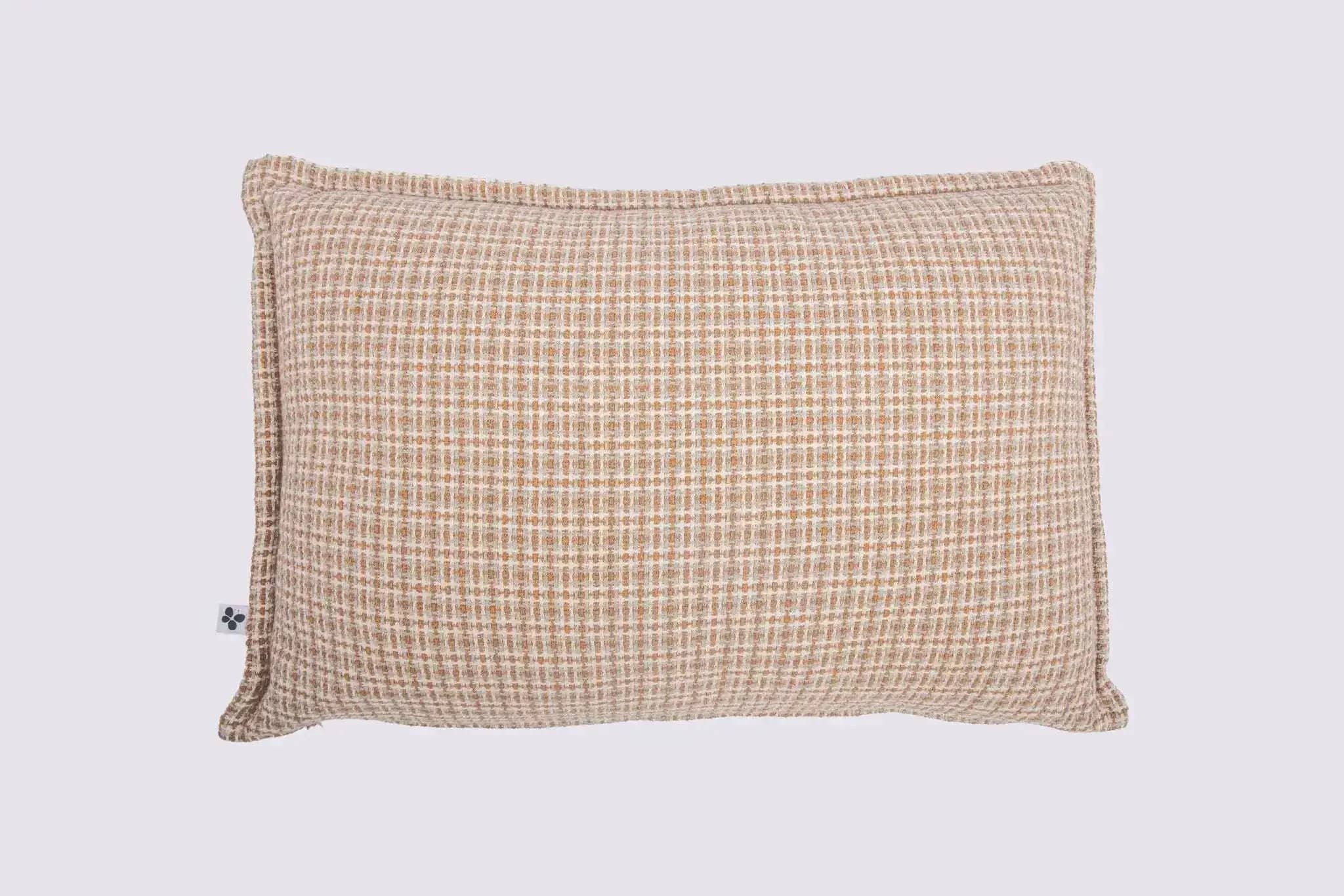 Coussin déhoussable avec passepoil 50 x 50 cm Coton texturé EDGAR by L'effet papillon