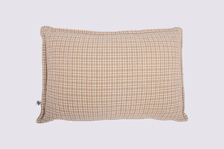 Coussin déhoussable avec passepoil 50 x 50 cm Coton texturé EDGAR by L'effet papillon