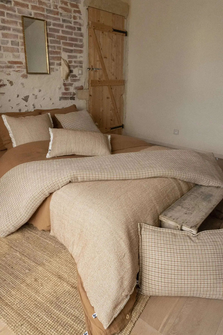 Bout de lit 90 x 220 cm Coton texturé ANTON by L'effet papillon