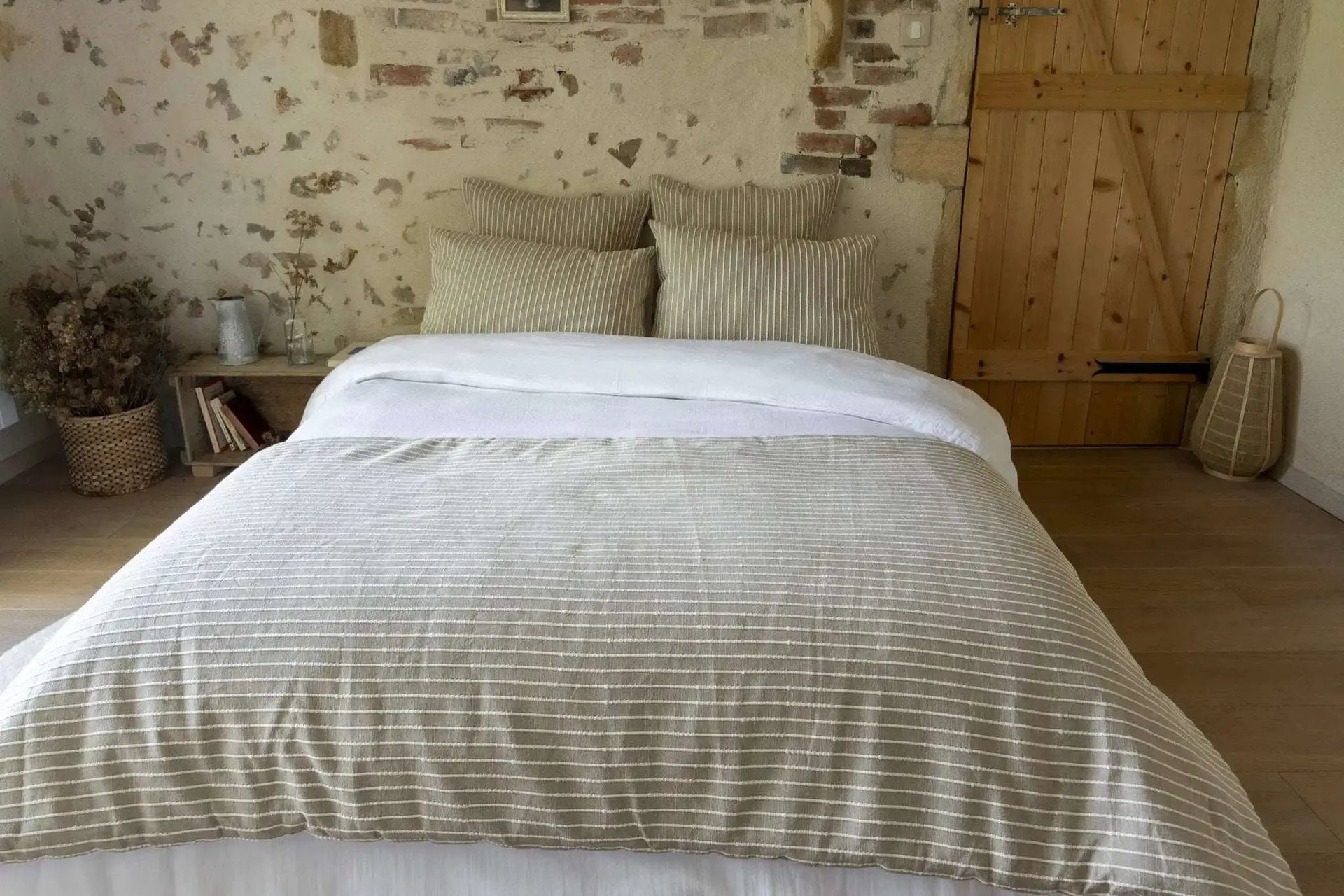 Bout de lit 90 x 220 cm Coton texturé TIM by L'effet papillon