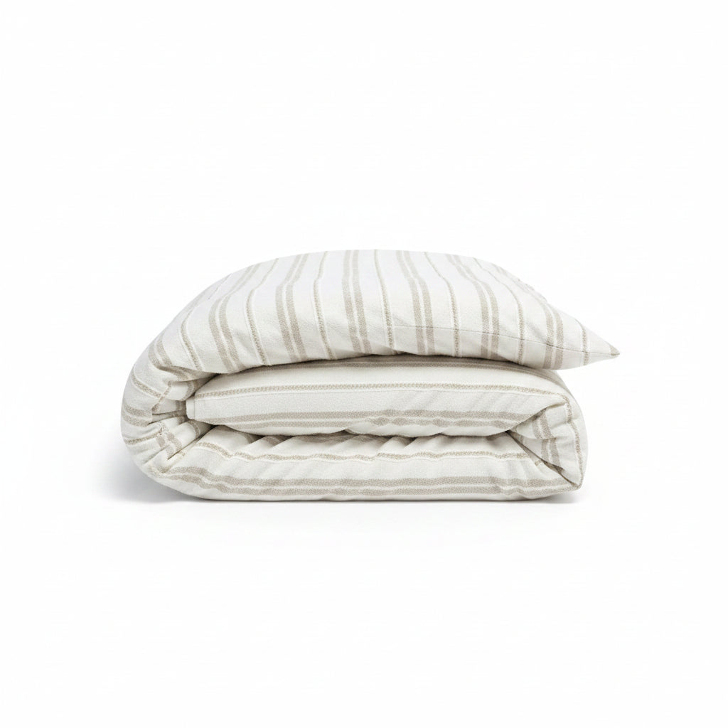 Housse de couette 260 x 240 cm Coton texturé TOM by L'effet papillon