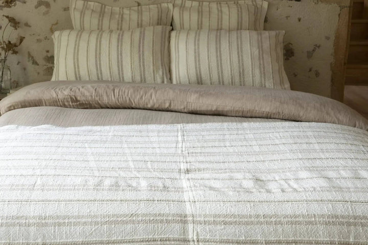 Taie d'oreiller 60 x 60 cm Coton texturé TOM by L'effet papillon
