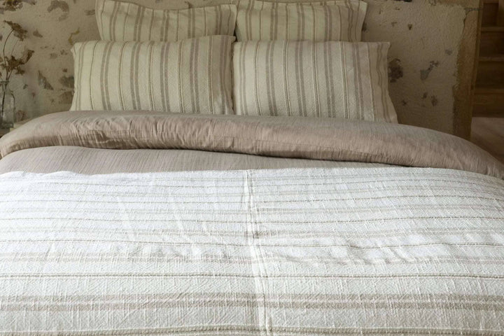 Taie d'oreiller 60 x 60 cm Coton texturé TOM by L'effet papillon