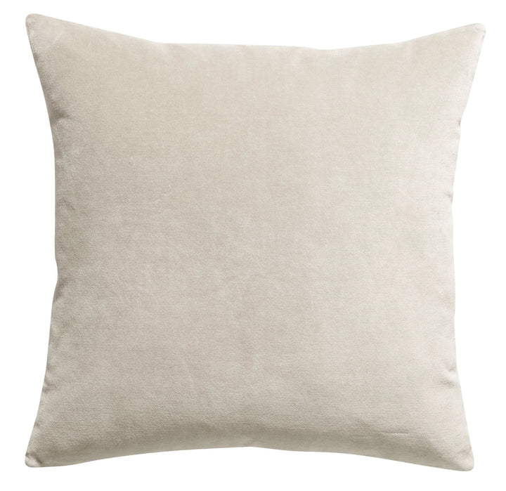 Vivaraise Coussin décoratif en velours Gris Foncé by Vivaraise