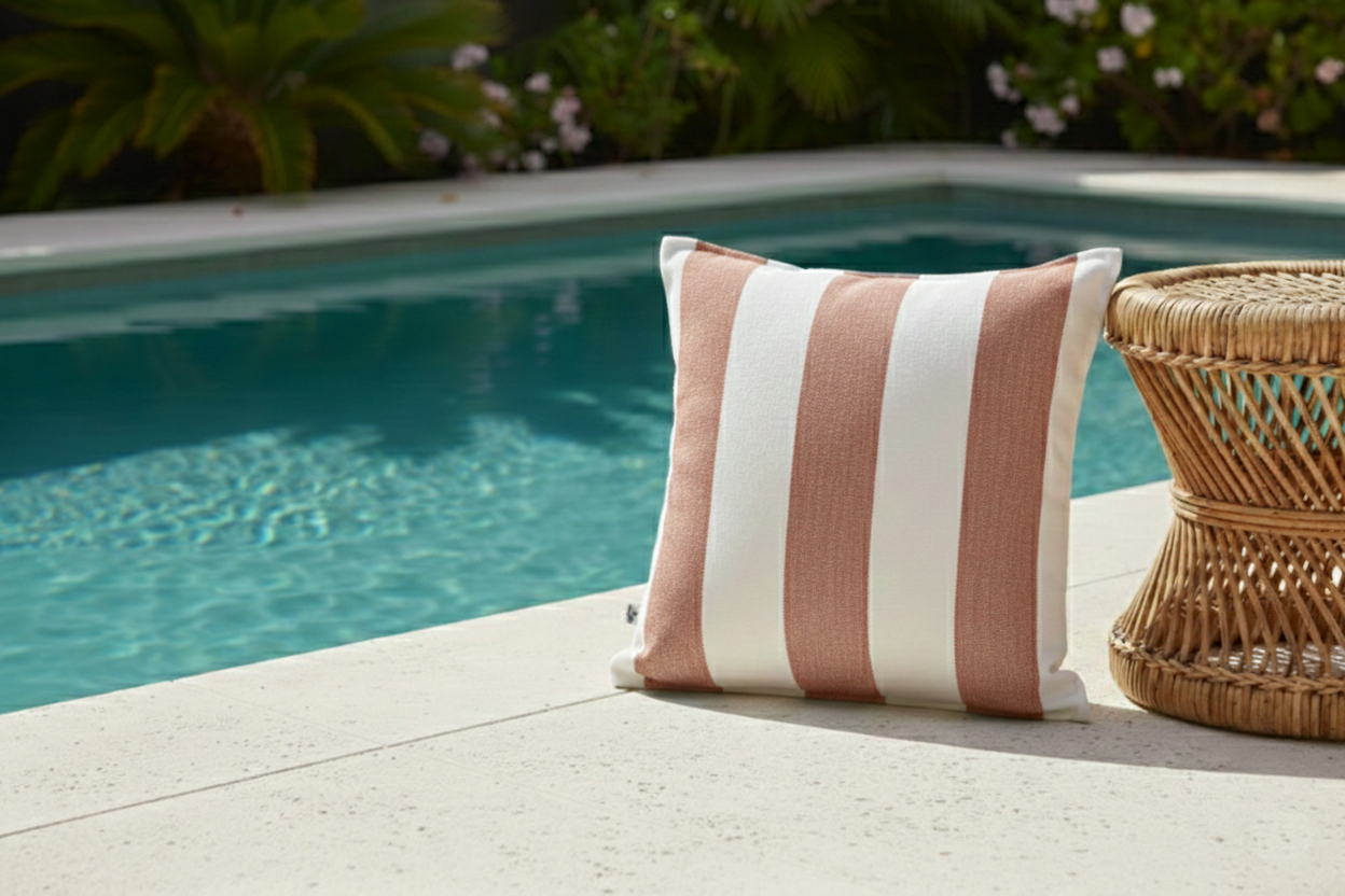 Housse de coussin Polypropylène NOA Brique