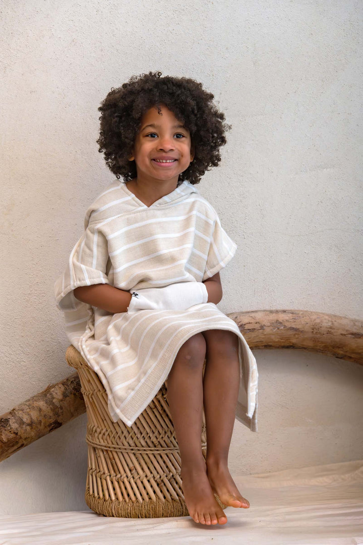 Poncho enfant NINO Sable 6/10 ans