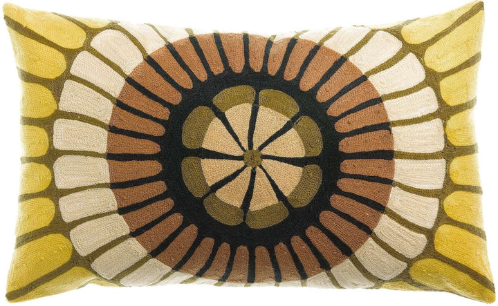 Coussin brodé Zeno Multico by Vivaraise