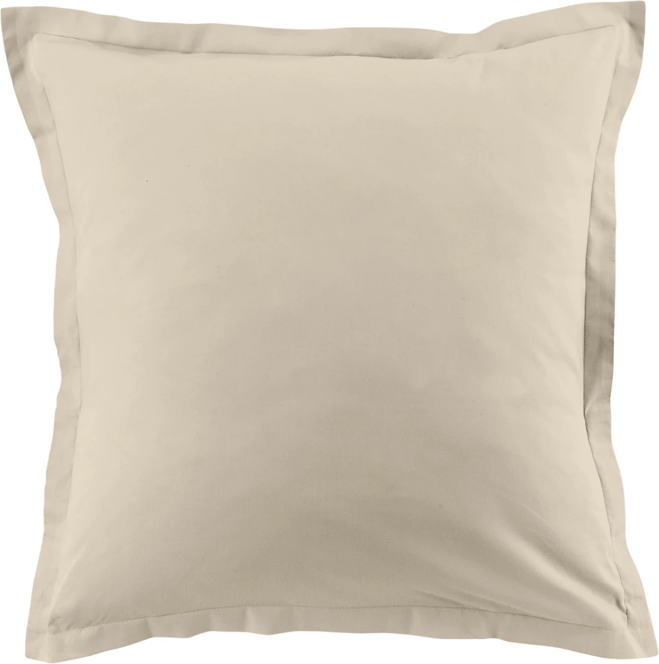 Lot de 2 taies d'oreiller 100% coton 57fils grege by BLANC PASSION