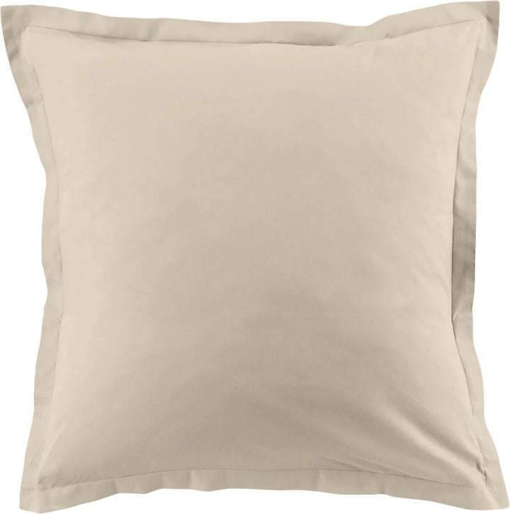 Lot de 2 taies d'oreiller 100% coton 57fils grege by BLANC PASSION
