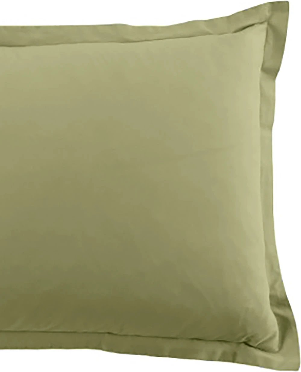 Lot de 2 taies d'oreiller 100% coton 57fils verveine by BLANC PASSION