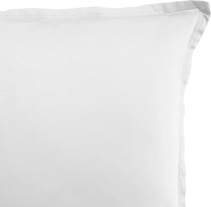 Taie d'oreiller 100% satin de coton 105 fils blanc by Baton Rouge