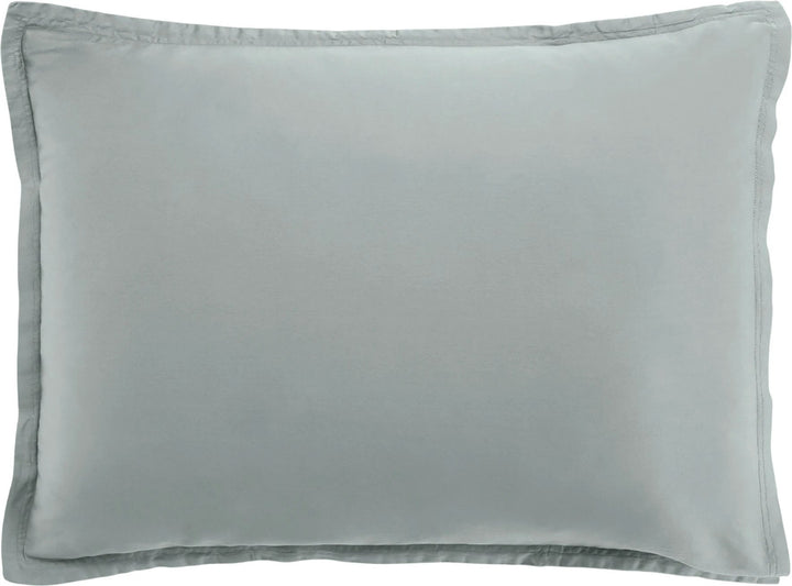Taie d'oreiller 100% satin de coton 105 fils celadon by Baton Rouge