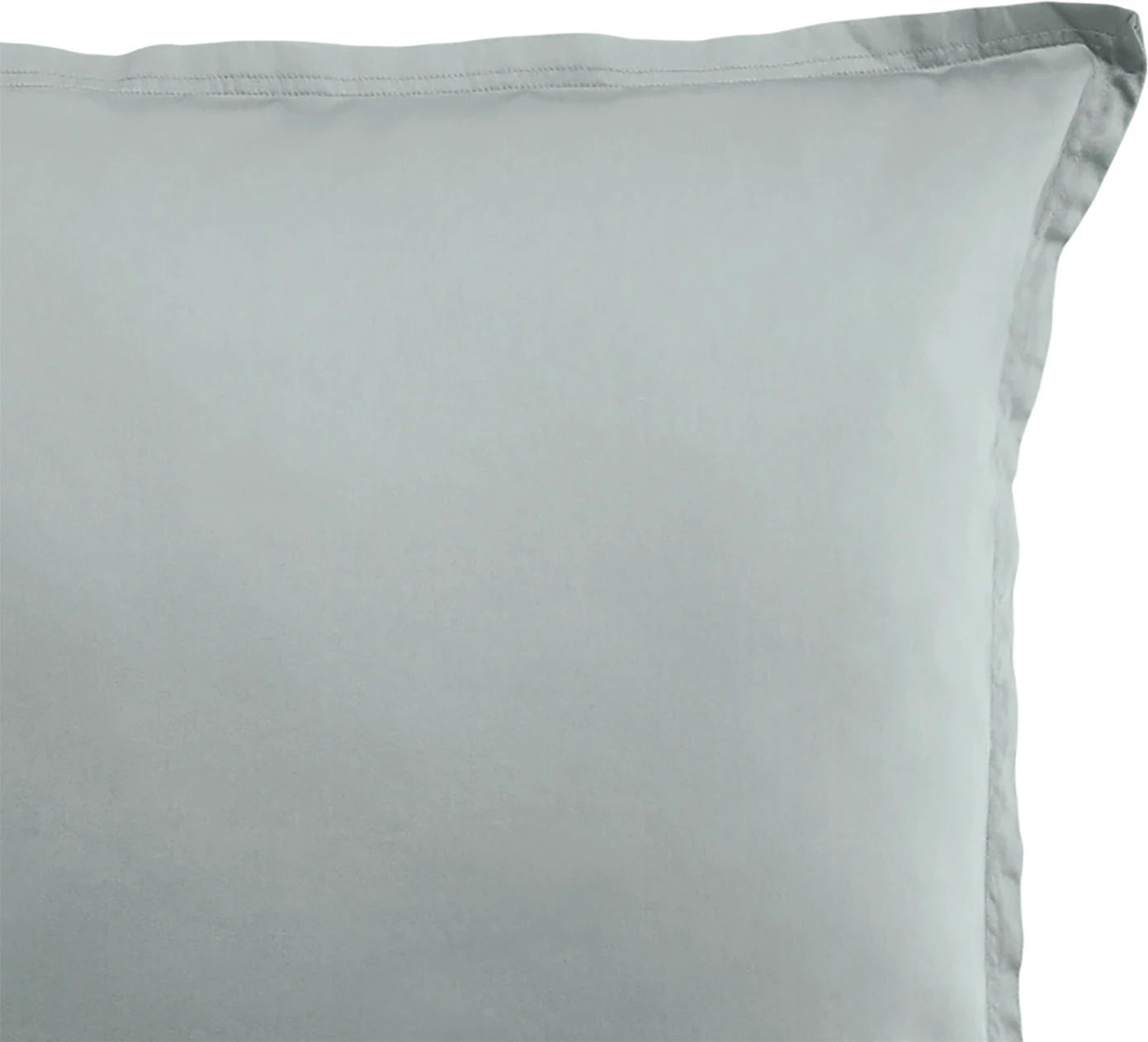 Taie d'oreiller 100% satin de coton 105 fils celadon by Baton Rouge