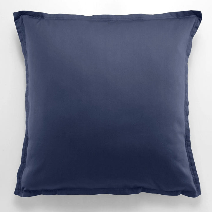 Taie d'oreiller 100% satin de coton 105 fils bleu marine by Baton Rouge