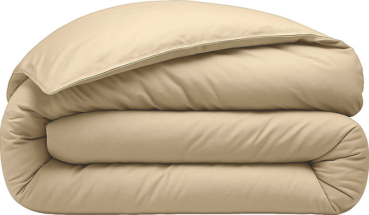 Housse de couette 100% percale de coton lavé écru by Baton Rouge