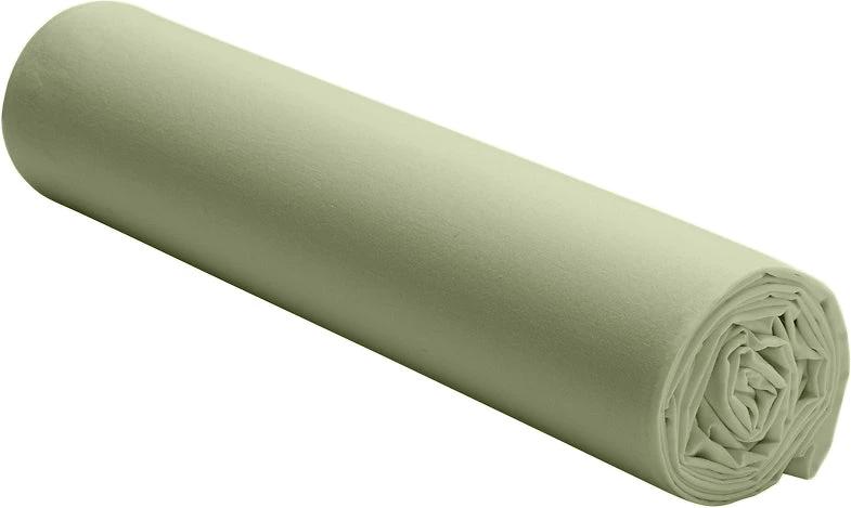 Drap housse +30 100% percale de coton lavé vert d'eau by Baton Rouge