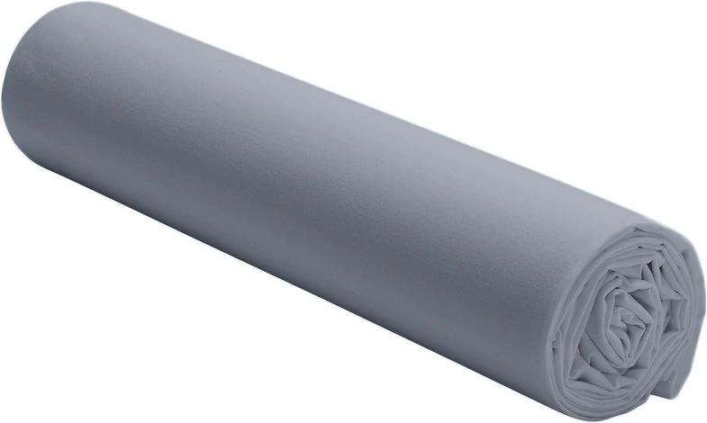 Drap housse uni baton rouge 100% percale de coton lavé - bleu forever/bleu anthracite by Baton Rouge